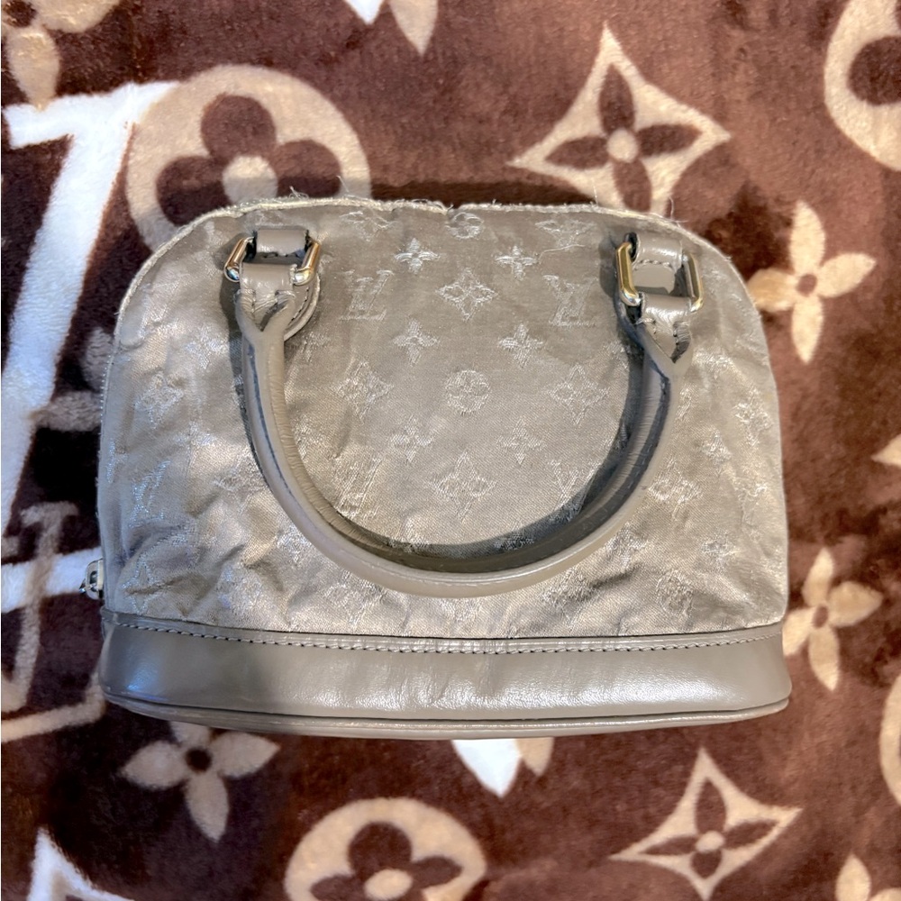 Louis Vuitton Monogram Satin Alma BB